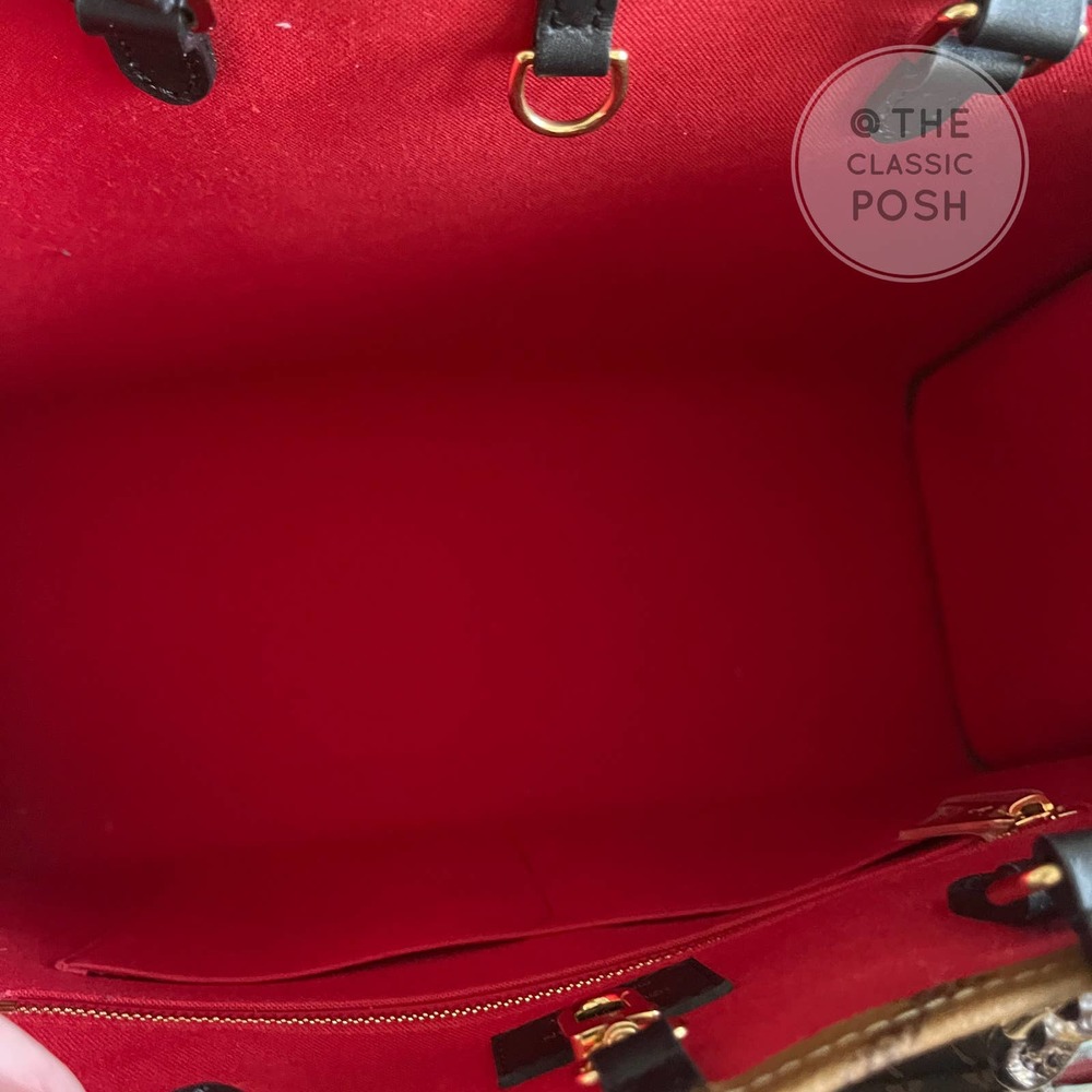 ❌SOLD❌EUC Louis Vuitton OTG On the Go MM Monogram Reverse Bag Tote - Picture 13 of 15
